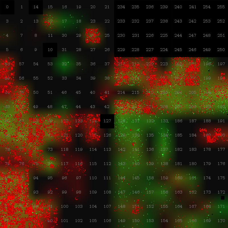 [a map of the internet]