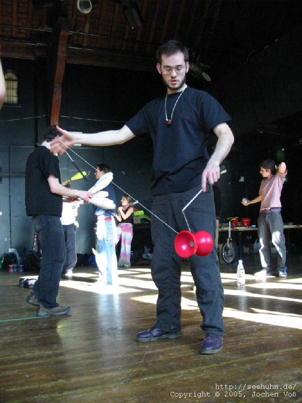 [John with a Diabolo]